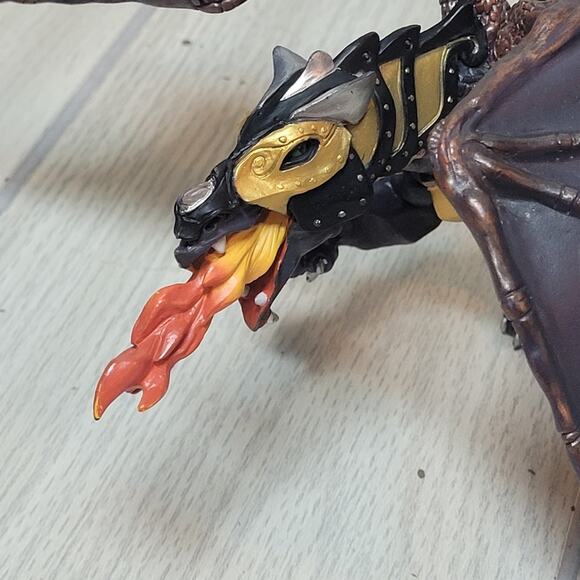 Papo 2007 Medieval Knights Dragon Of Darkness Figurine Toy PVC Character 10" - Picture 2 of 13